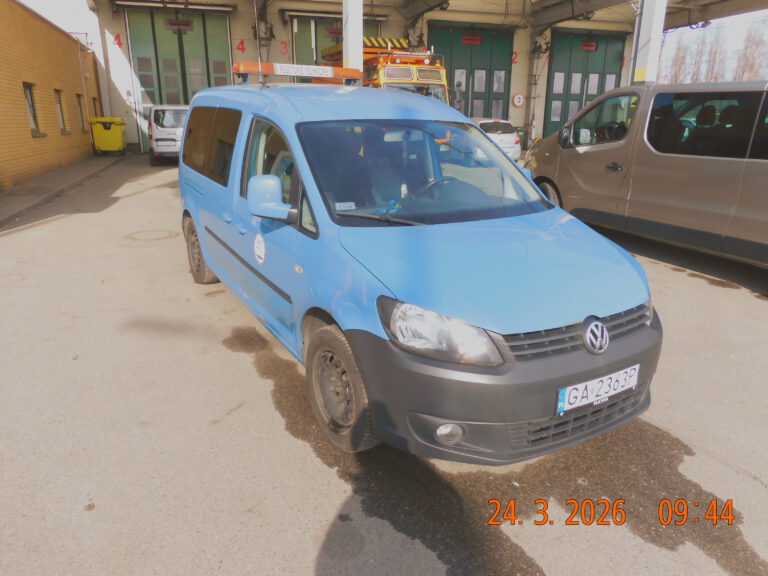 Ogłoszenie o przetargu publicznym na sprzedaż zbędnych samochodów PKT Sp. z o.o. – Renault Trafic, Volkswagen Caddy, Fiat Freemont, Fiat Ducato